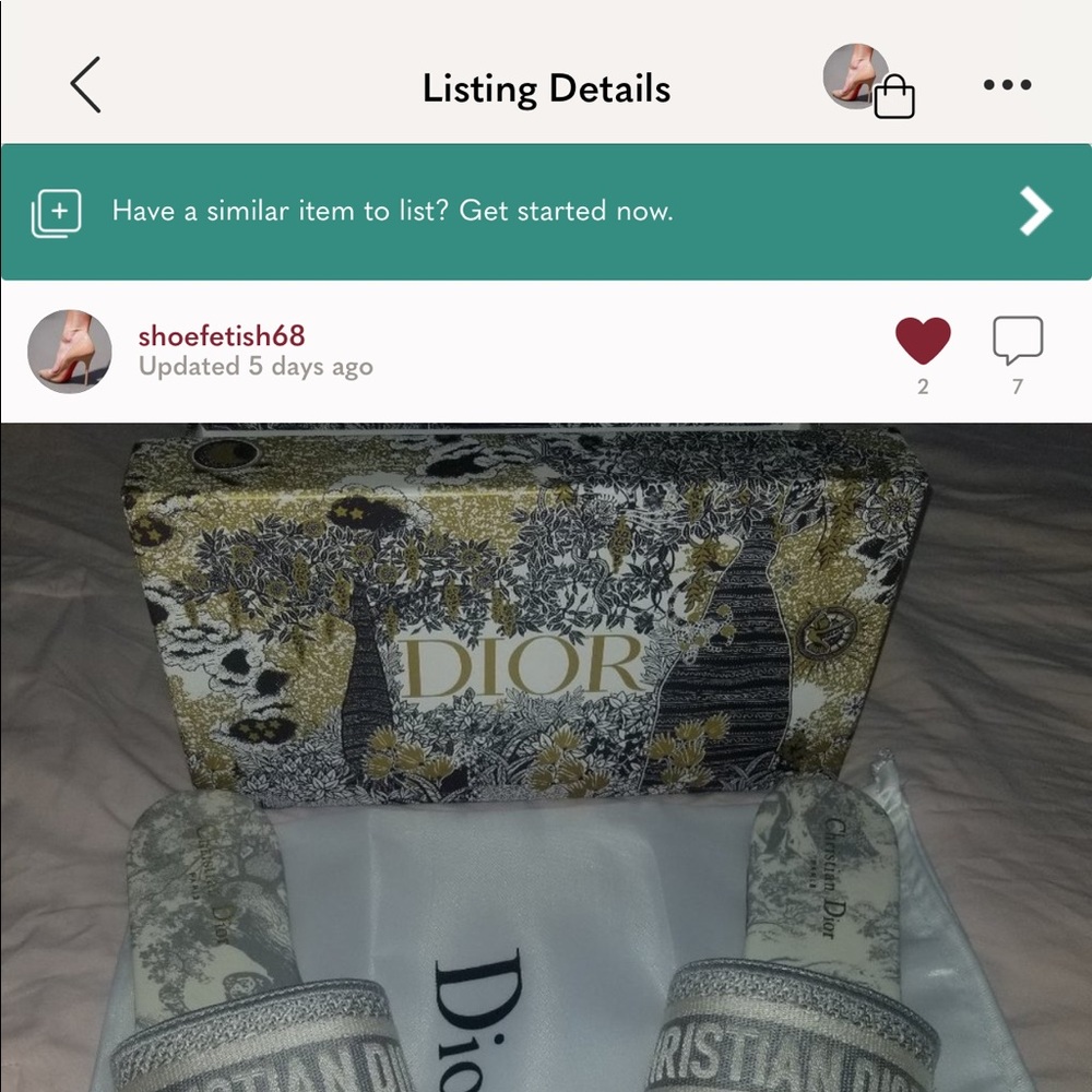 🚫Scammer❌ Dior Dway Slides